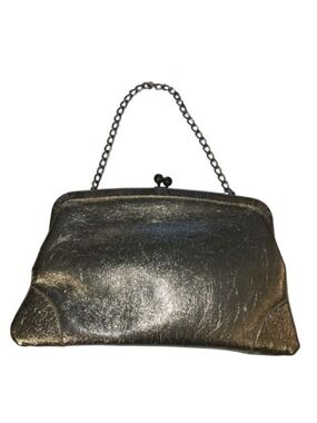 Women's Ingber Gold Clutch Wristlet One Size with Multicolor Lining